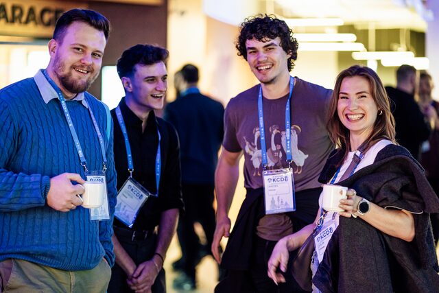 Attendees networking at KCD Warsaw 2025