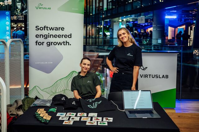 Sponsor booth at KCD Warsaw 2025